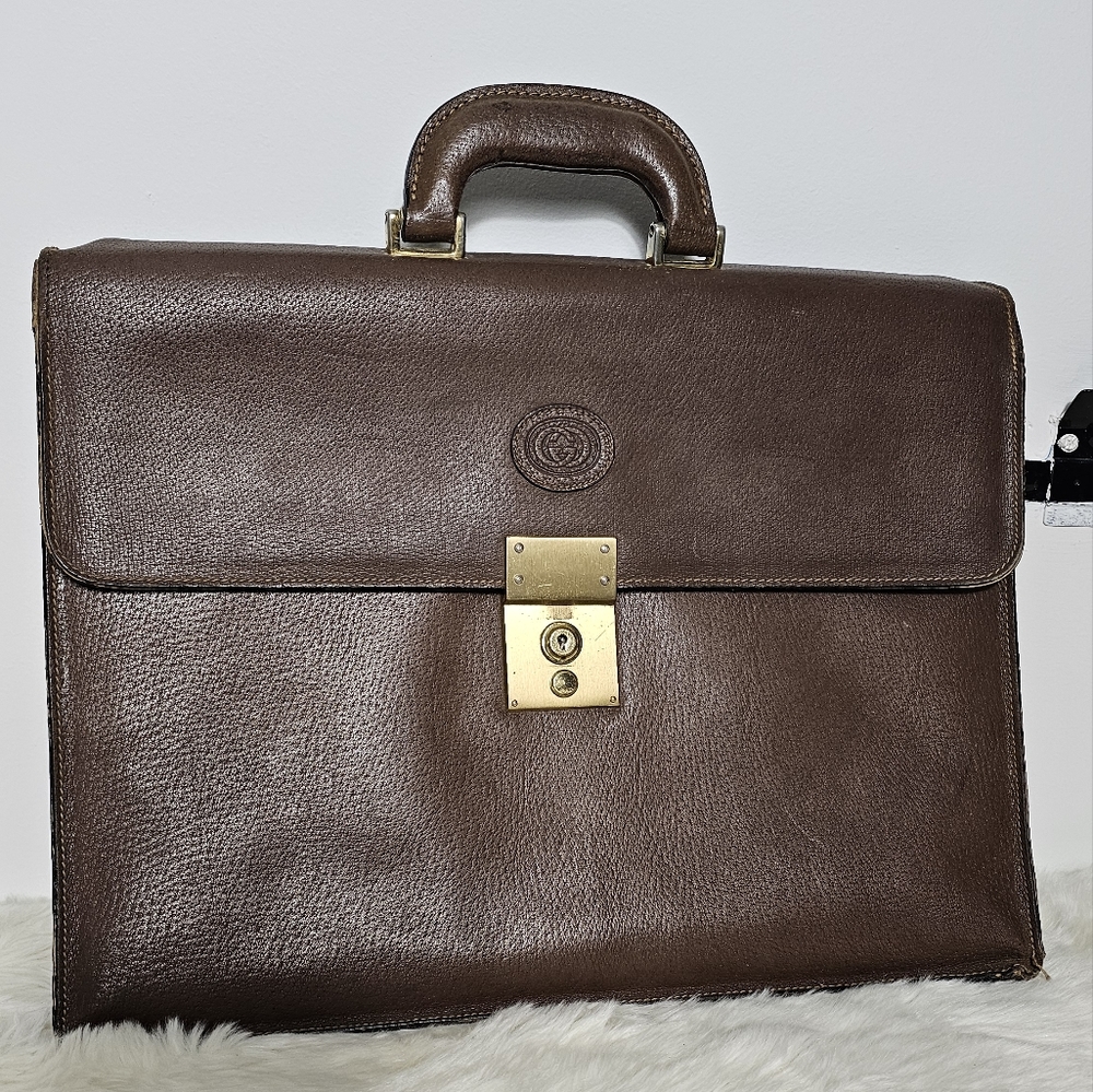 Gucci Vintage Longchamp Briefcase